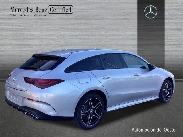 Usado Mercedes CLA250e AMG line 218 CV (160 kW) 2024 Plata iridio Coupe