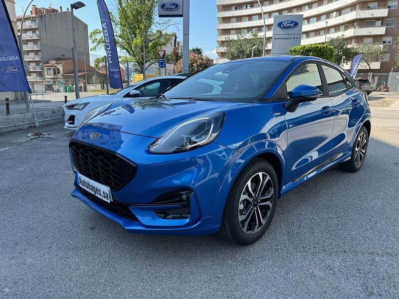 Azul Usado 2024 Ford Puma ST-Line SUV | 22.900 € (Precio justo) - Imagen 1/4