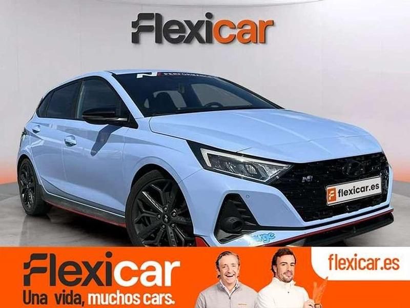 Azul Usado 2022 Hyundai i20 Utilitario | 24.490 € (Precio justo) - Imagen 1/4