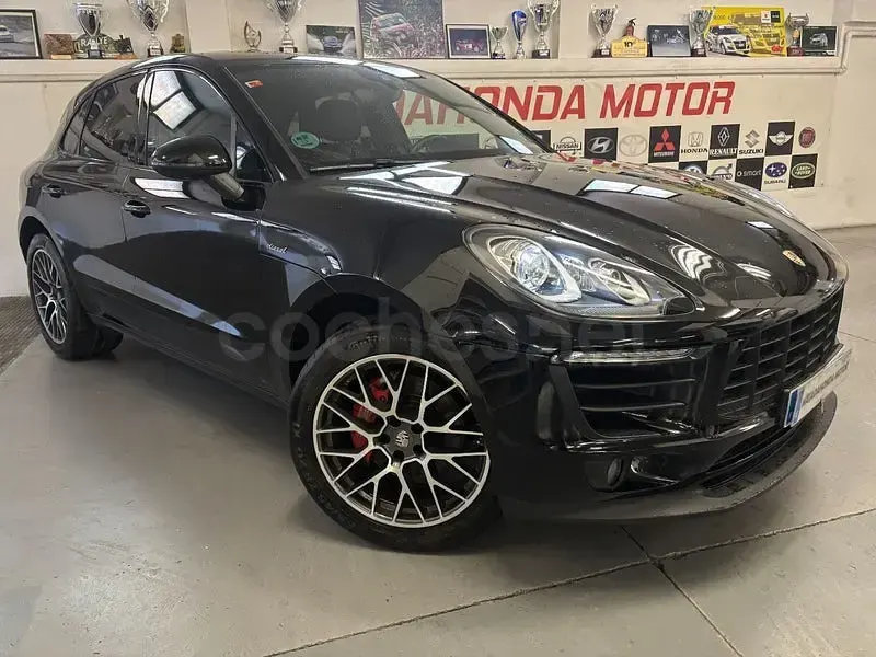 Usado Porsche Macan S Diesel 258 CV (189 kW) 2017 Negro SUV