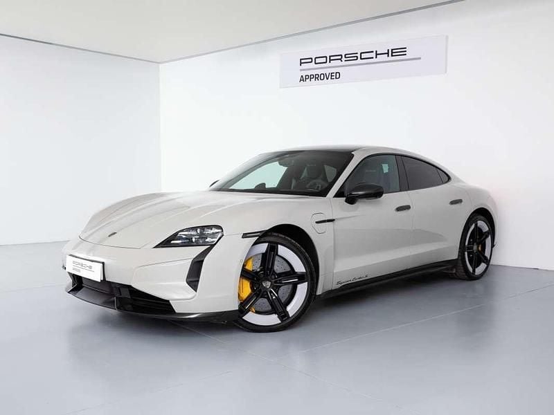 Usado Porsche Taycan Turbo S 700 kW (952 CV) 2024 Gris Berlina