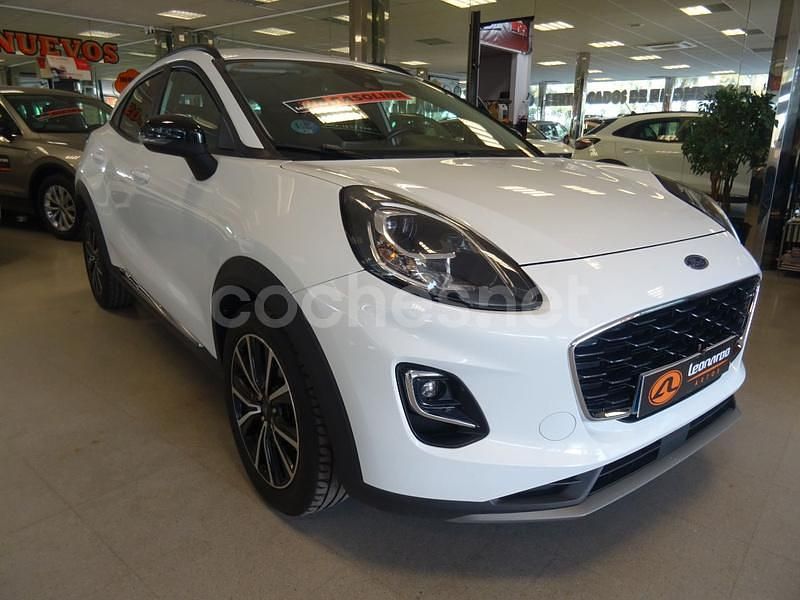 Blanco Usado 2021 Ford Puma Gen-E Titanium SUV | 17.499 € (Precio justo) - Imagen 1/4