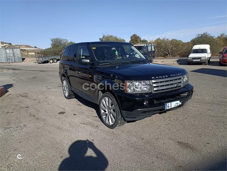 Negro Usado 2008 Land Rover Range Rover Sport HSE SUV | 14.000 € (Caro) - Imagen 1/4