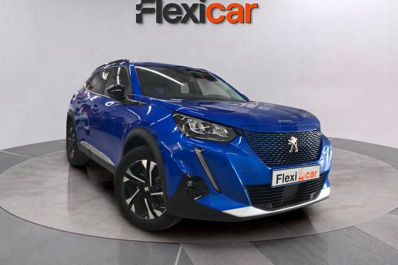 Azul Usado 2022 Peugeot e-2008 Allure SUV | 15.990 € (Buen precio) - Imagen 1/4