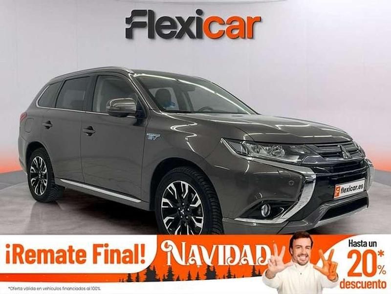 Marrón Usado 2017 Mitsubishi Outlander P-HEV SUV | 16.590 € (Buen precio) - Imagen 1/4