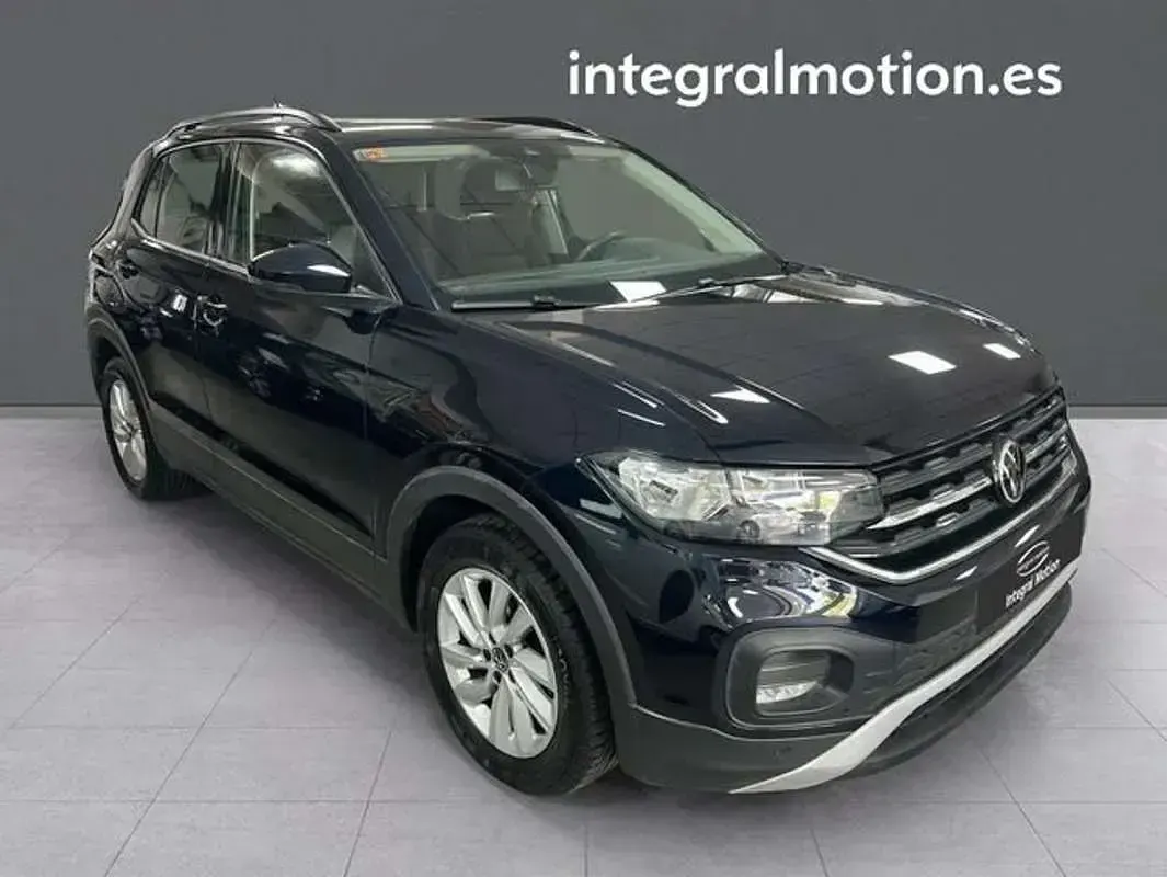 Usado VW T-Cross Advance 95 CV (69 kW) 2021 Negro SUV