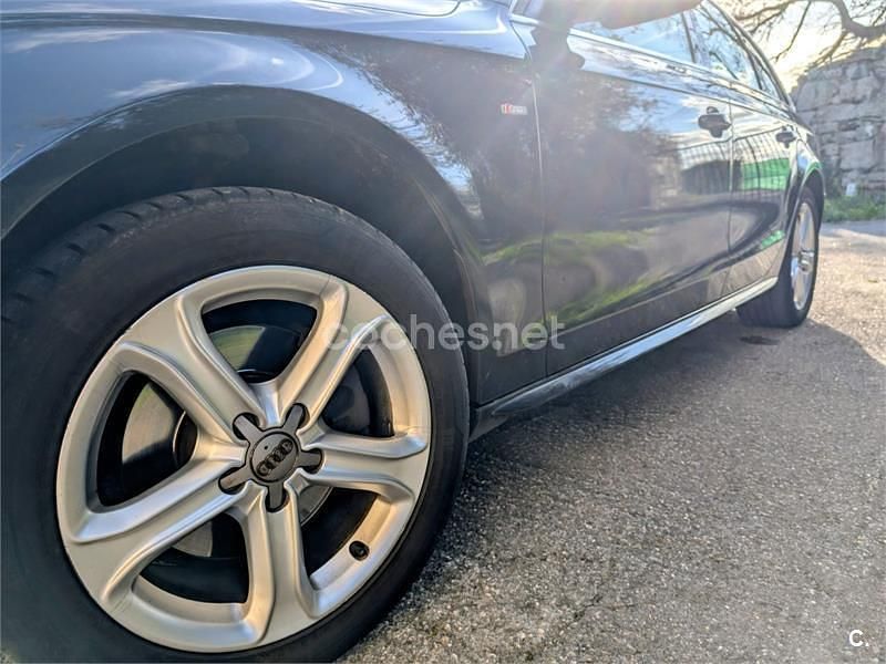 Usado Audi A4 S-Line 150 CV (110 kW) 2015 Negro Familiar