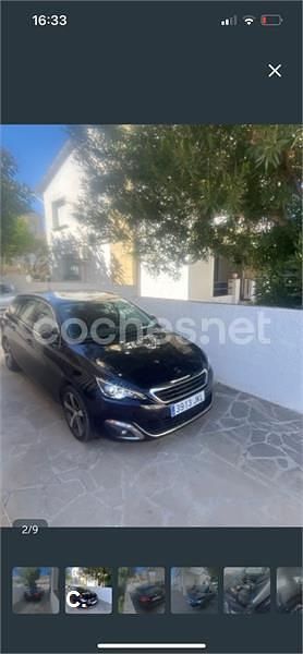 Usado Peugeot 308 SW Allure 150 CV (110 kW) 2016 Azul Familiar