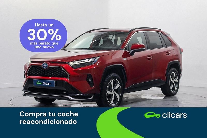 Rojo Usado 2022 Toyota RAV4 Hybrid Advance SUV | 37.490 € (Precio justo) - Imagen 1/4