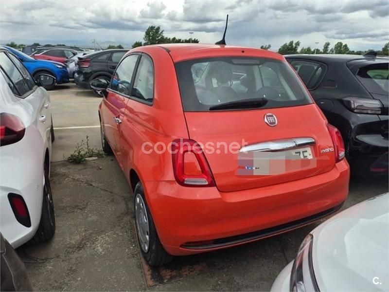 Naranja Usado 2022 Fiat 500 Berlina | 9699 € (Buen precio) - Imagen 1/4