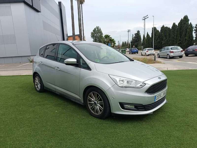 Gris Usado 2017 Ford C-MAX Trend+ Monovolumen | 9990 € (Buen precio) - Imagen 1/4