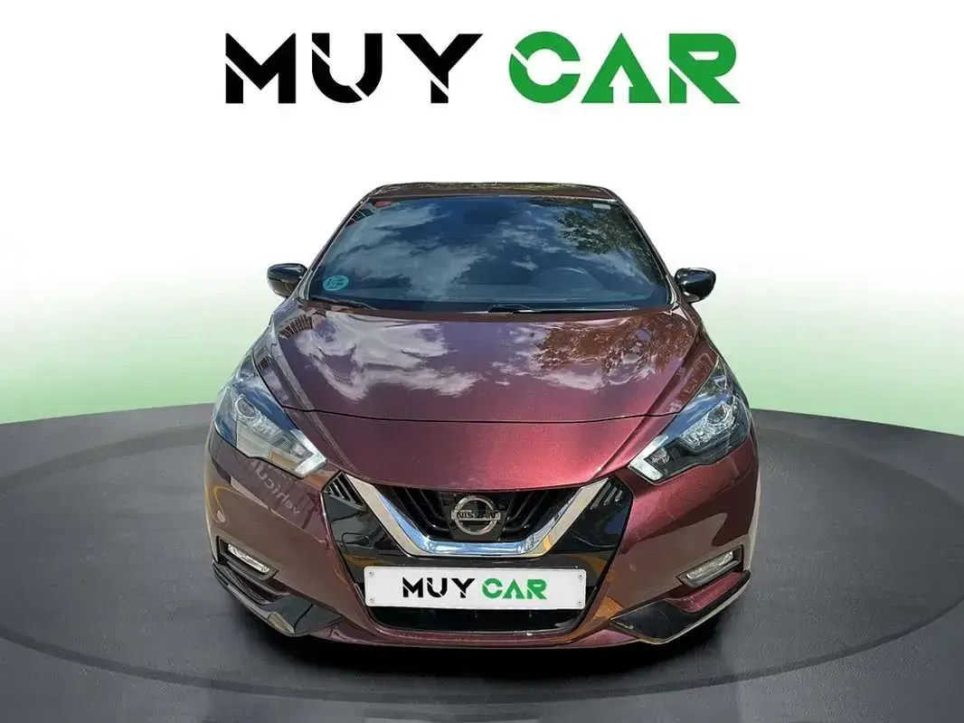 Usado Nissan Micra 92 CV (67 kW) 2021 Rojo Utilitario