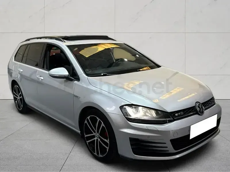 Usado VW Golf VII GTD 184 CV (135 kW) 2016 Gris / plata Familiar