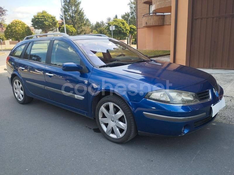 Azul Usado 2005 Renault Laguna GrandTour Dynamique Familiar | 1990 € (Precio justo) - Imagen 1/4