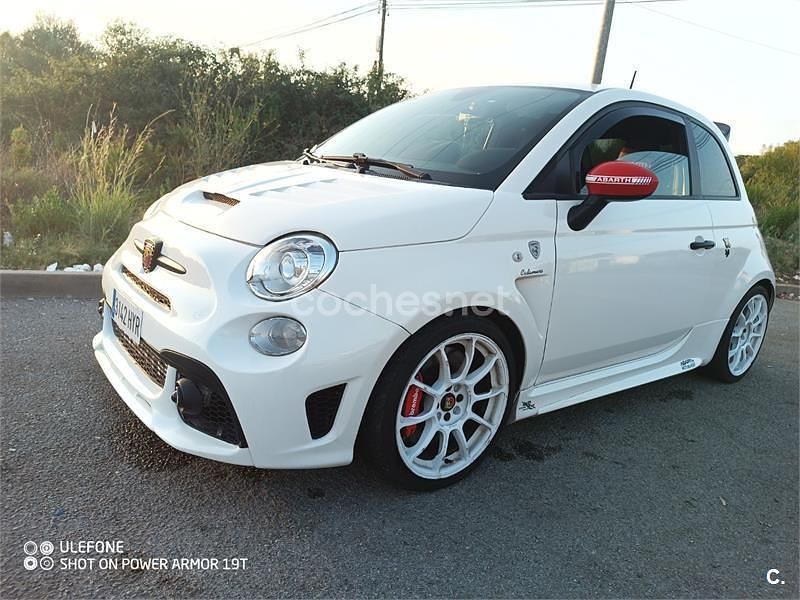 Blanco Usado 2014 Abarth 500 Utilitario | 14.200 € (Un poco caro) - Imagen 1/4