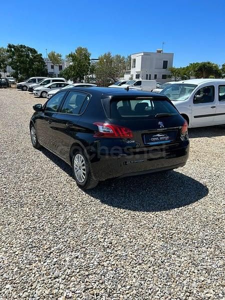 Usado Peugeot 308 Business-Line 100 CV (73 kW) 2016 Negro Berlina