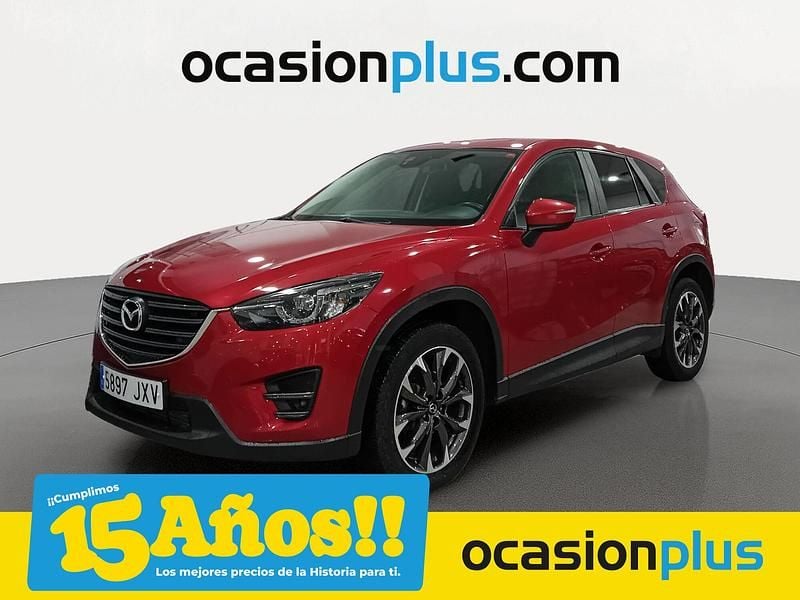 Rojo Usado 2017 Mazda CX-5 Edition SUV | 14.990 € (Precio justo) - Imagen 1/4