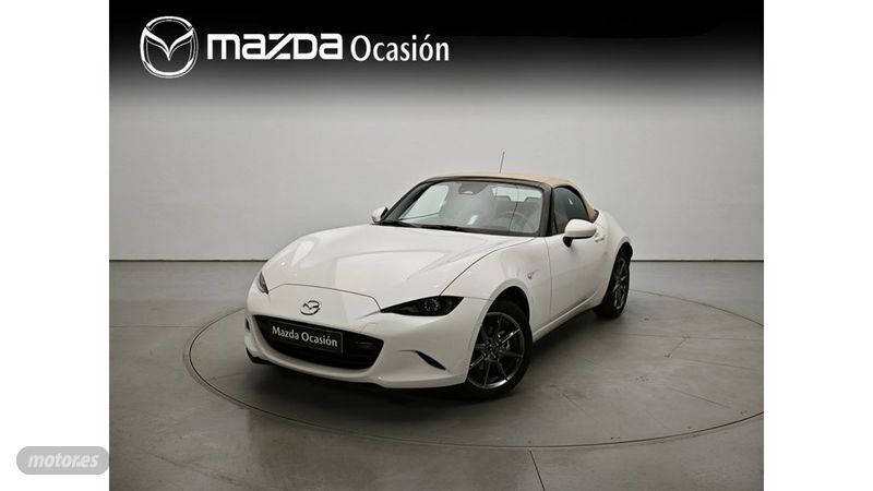 Blanco Nuevo 2024 Mazda MX5 Kazari Descapotable | 31.900 € (Precio justo) - Imagen 1/4