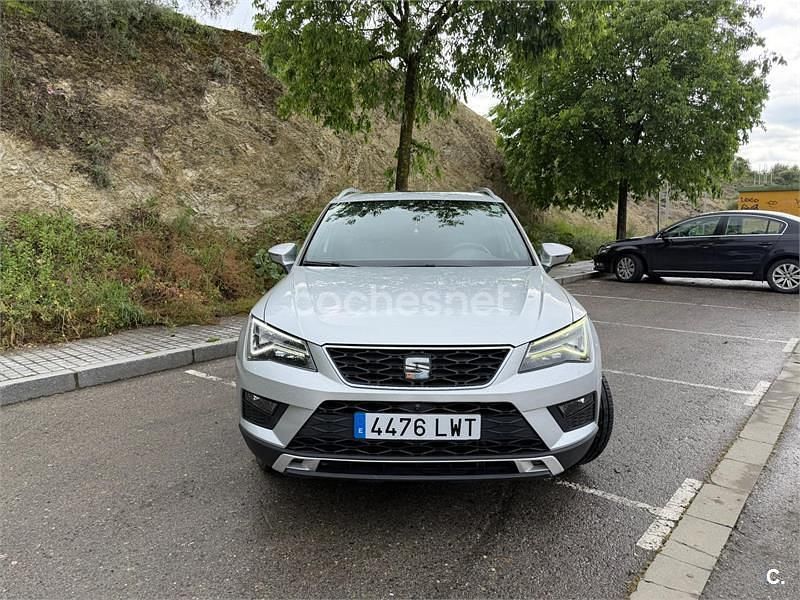 Usado Seat Ateca XCELLENCE 190 CV (139 kW) 2017 Gris / plata SUV