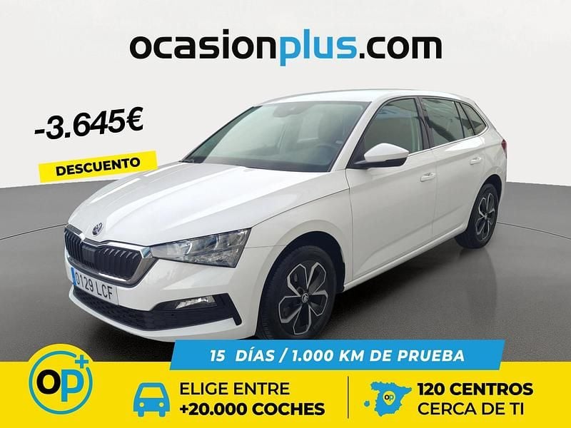 Blanco Usado 2019 Skoda Scala Ambition Utilitario | 13.200 € (Un poco caro) - Imagen 1/4