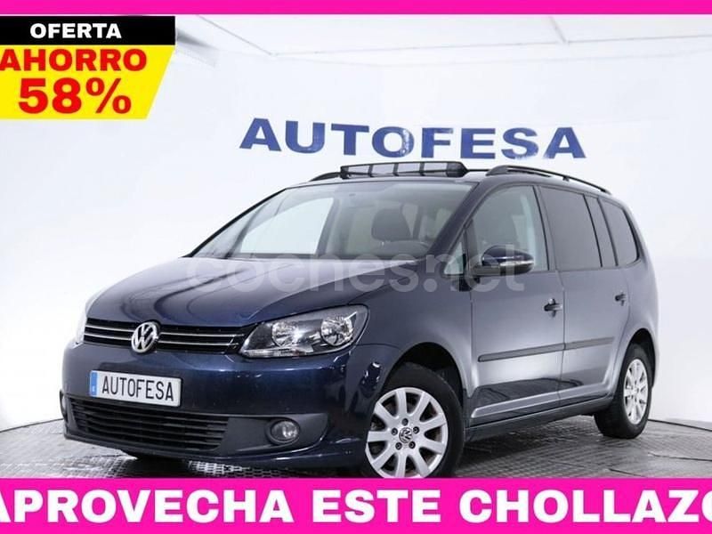 Azul Usado 2015 VW Touran Edition Monovolumen | 9850 € (Buen precio) - Imagen 1/4