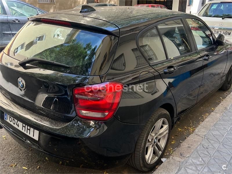 Usado BMW 118 143 CV (105 kW) 2011 Negro Utilitario