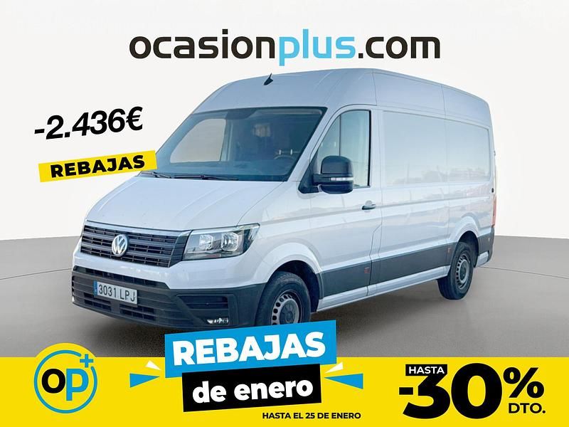 Blanco Usado 2021 VW Crafter Van | 26.800 € (Caro) - Imagen 1/4