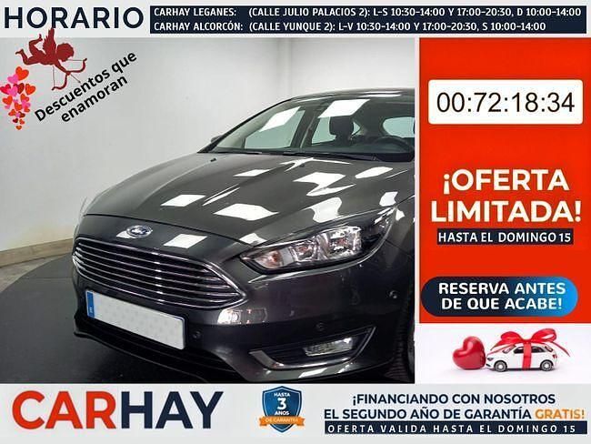 Usado Ford Focus Titanium 126 CV (92 kW) 2018 Gris Berlina