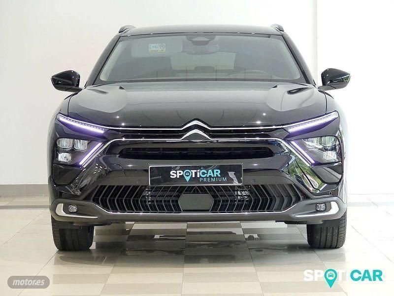 Usado Citroën C5 X Shine 225 CV (165 kW) 2022 Negro Familiar