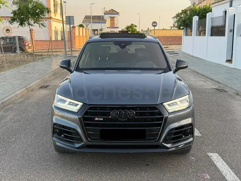 Usado Audi SQ5 Comfort 354 CV (260 kW) 2018 Gris / plata SUV