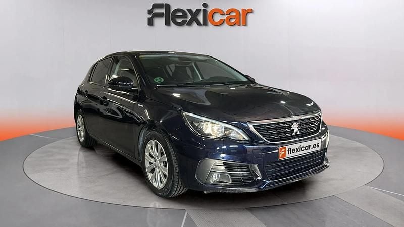 Usado Peugeot 308 Active 131 CV (96 kW) 2020 Azul Utilitario