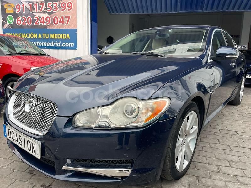 Azul Usado 2009 Jaguar XF Premium Luxury Berlina | 7399 € (Super precio) - Imagen 1/4