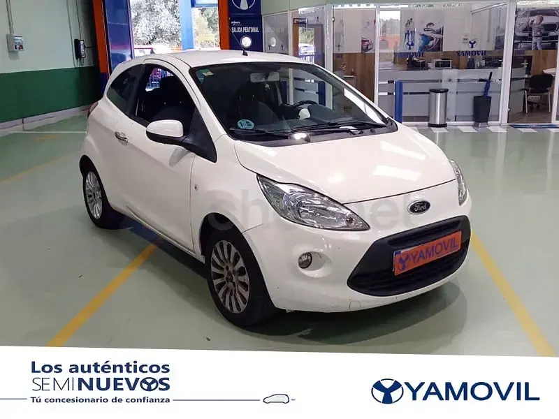 Usado Ford Ka Titanium 69 CV (50 kW) 2015 Blanco Berlina