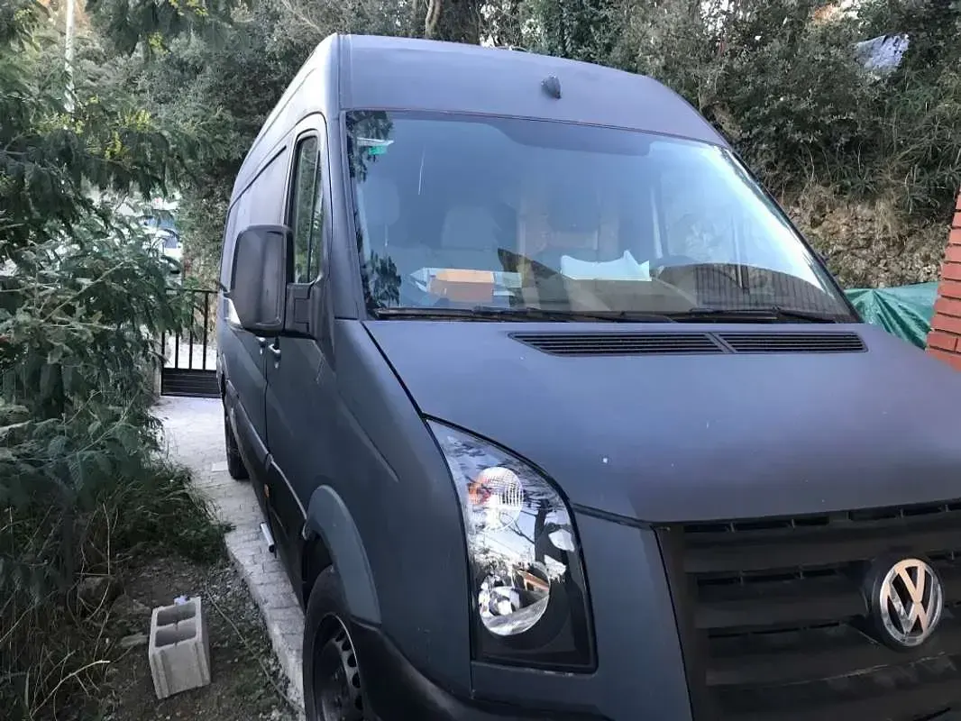 Usado VW Crafter 109 CV (80 kW) 2008 Gris Van