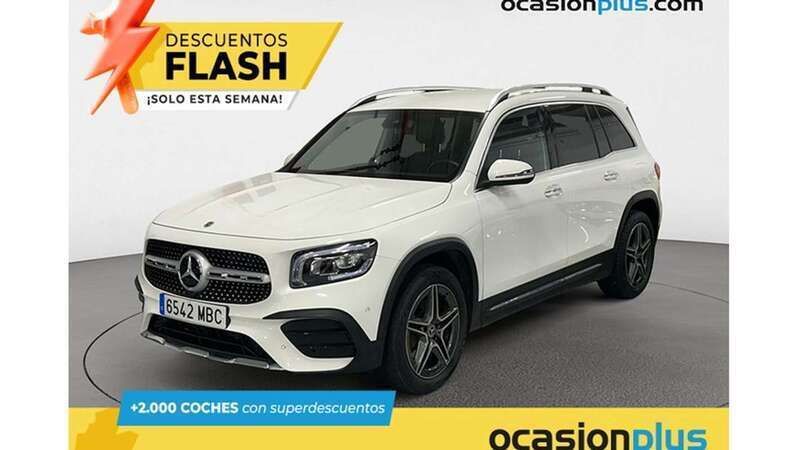 Blanco Usado 2022 Mercedes GLB200 SUV | 40.718 € (Un poco caro) - Imagen 1/4