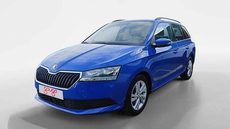 Usado Skoda Fabia Ambition 95 CV (69 kW) 2022 Azul Berlina