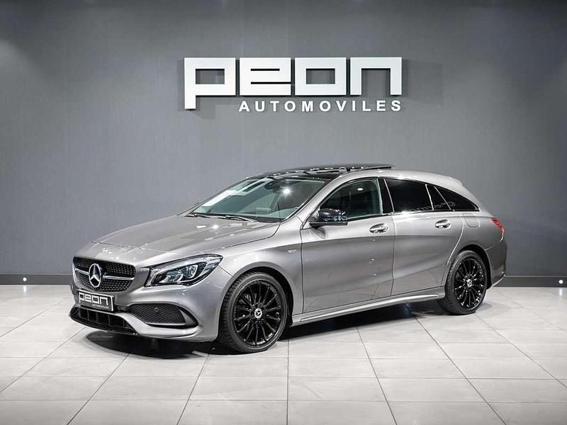 Gris / plata Usado 2019 Mercedes CLA200 Shooting Brake Familiar | 26.500 € (Precio justo) - Imagen 1/4