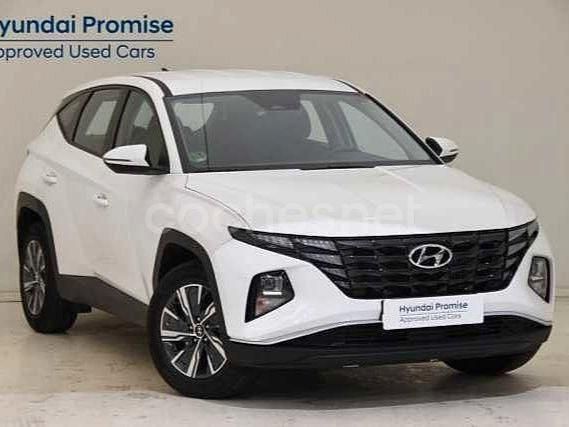 Blanco Usado 2024 Hyundai Tucson SUV | 24.490 € (Precio justo) - Imagen 1/4