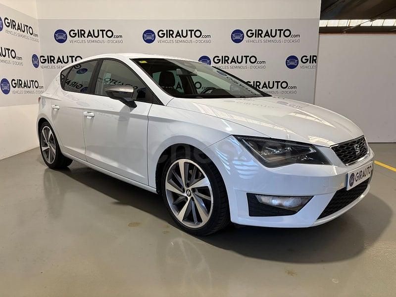 Usado Seat Leon FR 184 CV (135 kW) 2014 Blanco Berlina