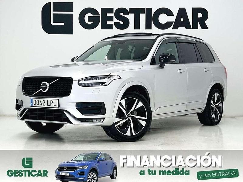 Gris Usado 2021 Volvo XC90 R-Design SUV | 41.990 € (Un poco caro) - Imagen 1/4