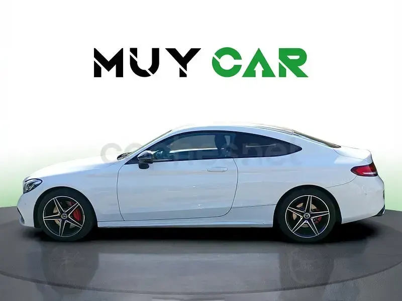 Usado Mercedes C250 204 CV (150 kW) 2018 Blanco Coupe