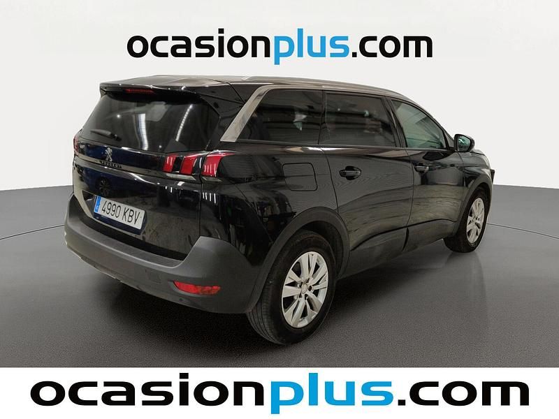 Usado Peugeot 5008 Active 120 CV (88 kW) 2017 Negro Monovolumen