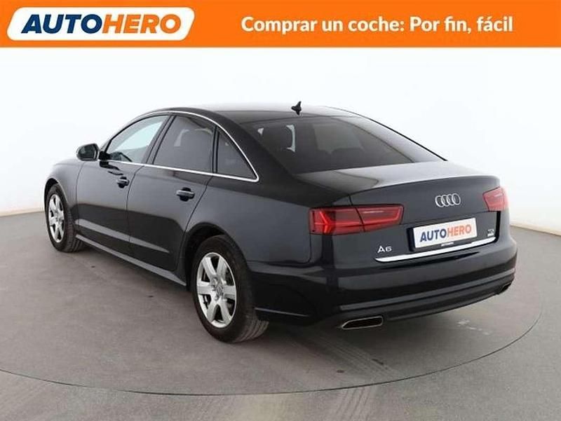 Usado Audi A6 190 CV (139 kW) 2015 Negro Berlina