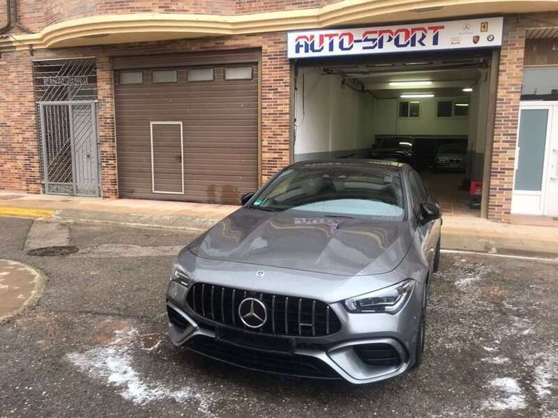 Plateado Usado 2020 Mercedes CLA45 AMG AMG Coupe | 56.500 € (Caro) - Imagen 1/4
