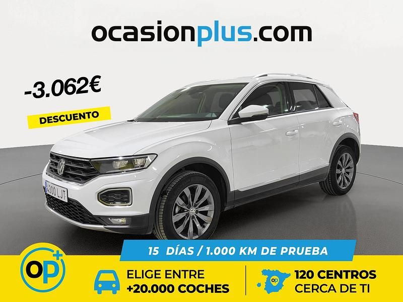 Usado VW T-Roc Sportline 150 CV (110 kW) 2020 Blanco SUV