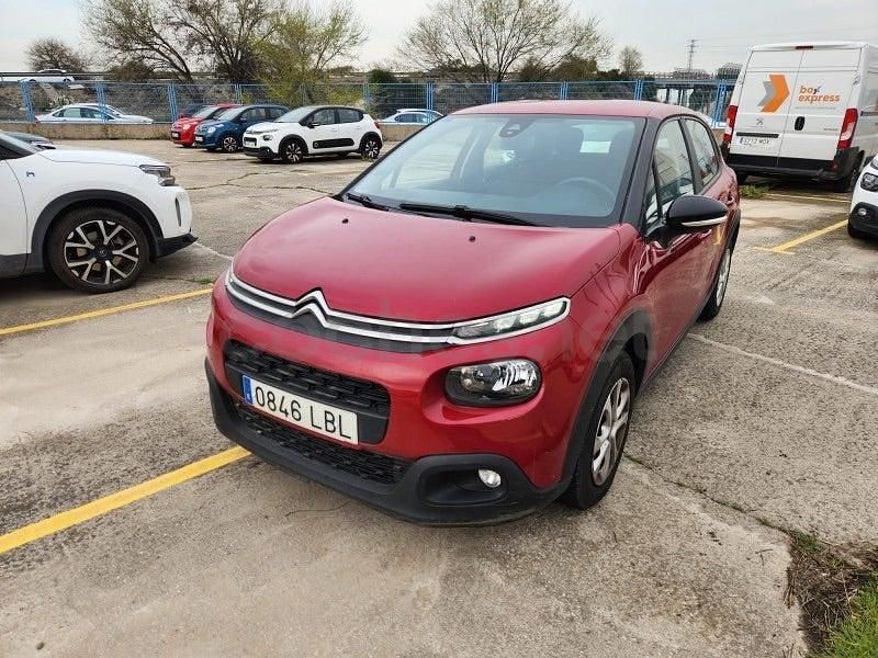 Usado Citroën C3 Feel 82 CV (60 kW) 2019 Rojo Utilitario