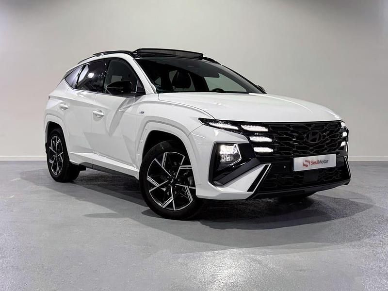 Blanco Usado 2025 Hyundai Tucson N Line SUV | 37.880 € - Imagen 1/4