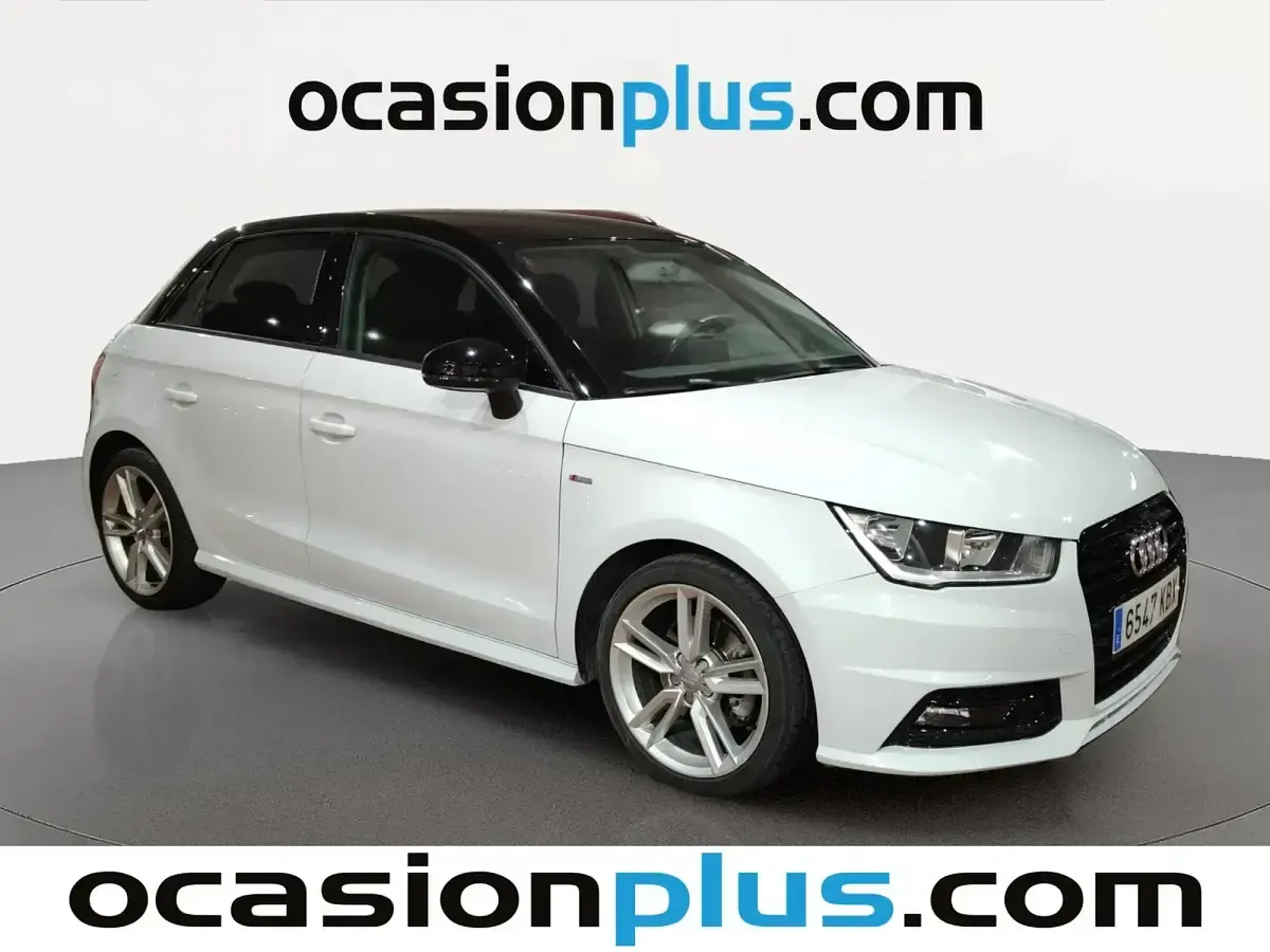 Usado Audi A1 S-Line 116 CV (85 kW) 2017 Blanco Utilitario