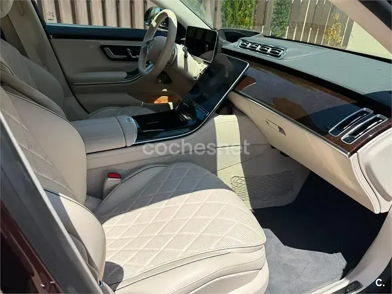 Usado Mercedes S450 367 CV (269 kW) 2024 Granate Berlina