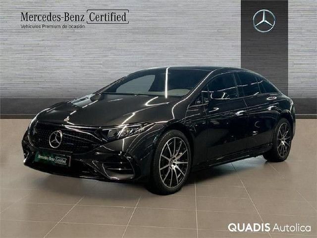Usado Mercedes EQS450+ Edition 264 kW (360 CV) 2024 Gris grafito Berlina